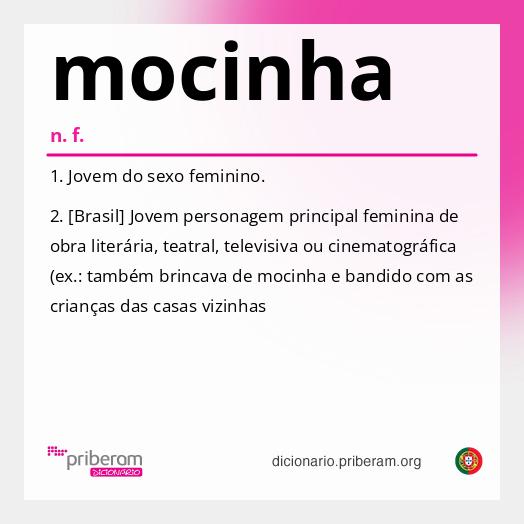 Significado de mocinha